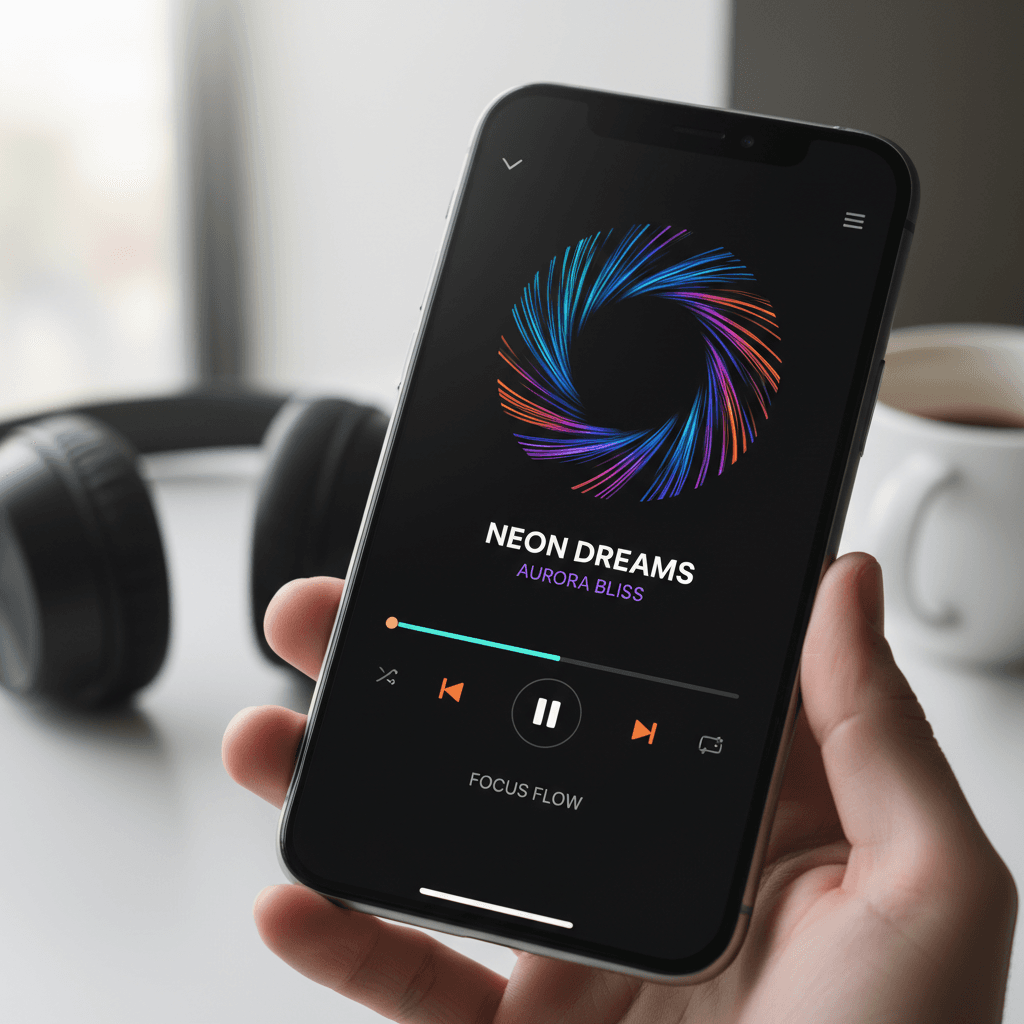 Music playlist creation and browsing interface