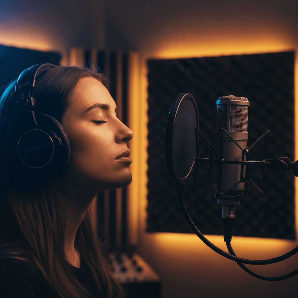 Artist uploading music to streaming platform